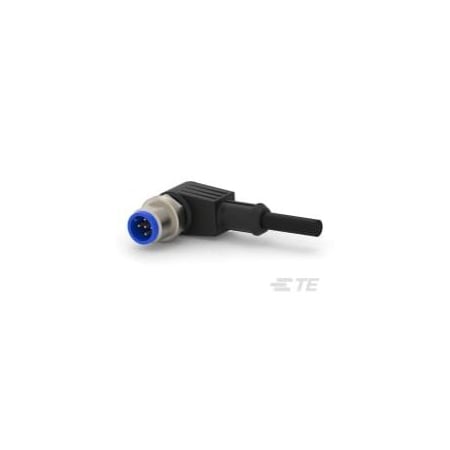 Te Connectivity M12 x 1.0 angled plug pigt shld A 1-2273096-3